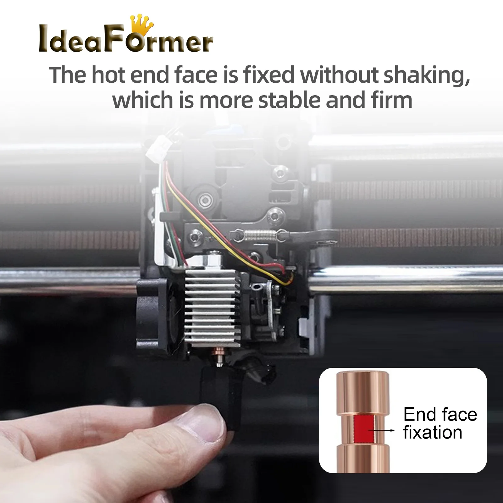 200K ترقية Hotend ل Anycubic S1/S1C رأس الطباعة الطارد عدة نهاية ساخنة ل Anycubic S1/S1C السيراميك التدفئة Hotend فوهة #6