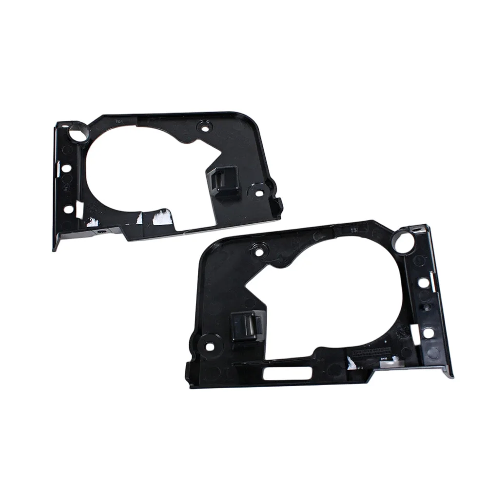 Front Pair Bumper Fog Brackets For Front Bumper Repair Colour Black Wear Resistant Non-deforming Quick To Install