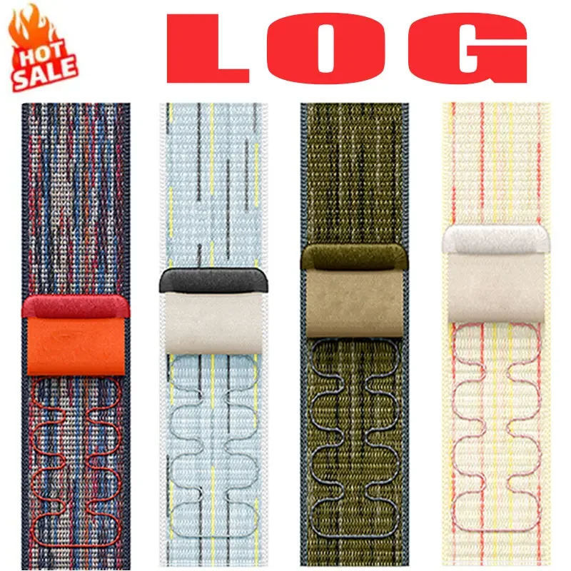 Pulseira esportiva de nylon para apple watch band 49mm para nikz loop pulseira iwatch s10 9 8 7 6 5 4 3 se2 ultra 2 46mm 45mm 44mm 41mm 42mm