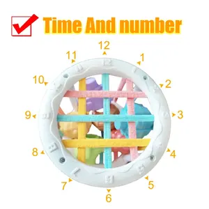 Montessori Learning Educational Toys for Children, Colorful Forms Blocks, Classification Game, Baby Birth Iny, Toy Gifts, 0-12 months 12 Main sales toy baby 0 12 months - №2