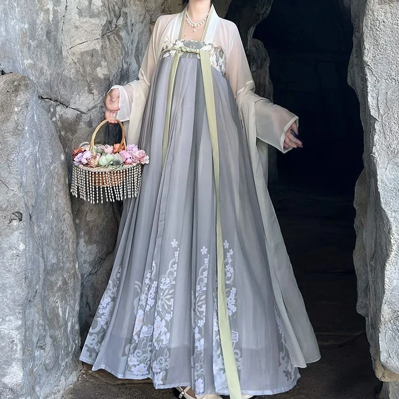 Vestito da donna Hanfu vestiti tradizionali cinesi vestito antico costumi da palcoscenico di danza popolare Set di vestiti Cosplay della principessa delle fate orientali