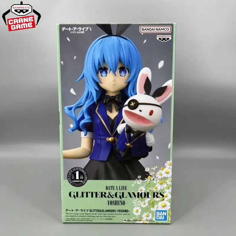 Original BANDAI BANPRESTO YOSHINO รูป GLITTER & GLAMOURS อะนิเมะวันที่ A LIVE Action Figures PVC ชุดของขวัญสะสม