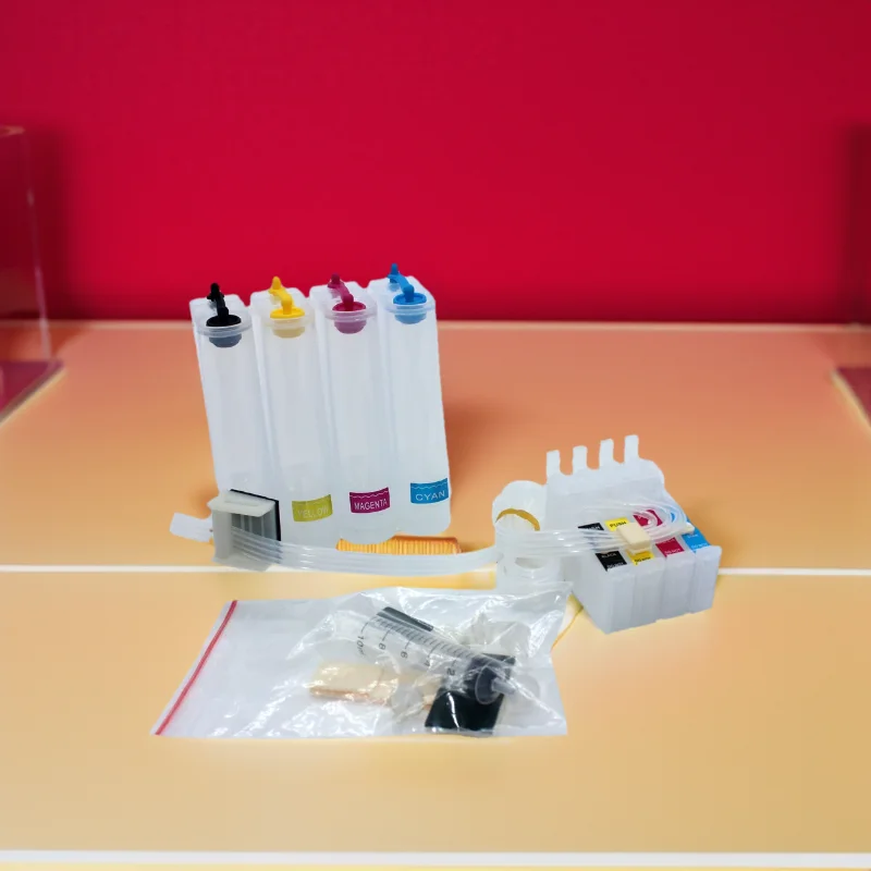 

200 T2001-T2004 Система Ciss для принтера Epson XP-200 XP-410 XP-400 XP-300 XP-310 WF-2520 WF-2530 WF-2540 с чипом автоматического сброса