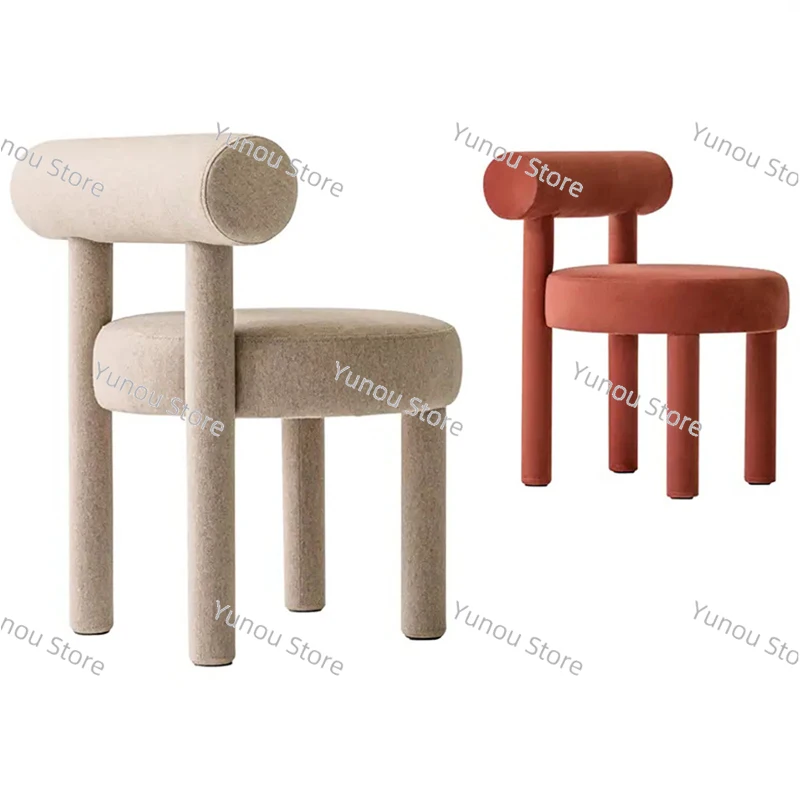 Chairs, Household Backrest Chairs, Simplified Makeup Tables and Chairs, Restaurant Style Soft Bags, Dining Tables Dining