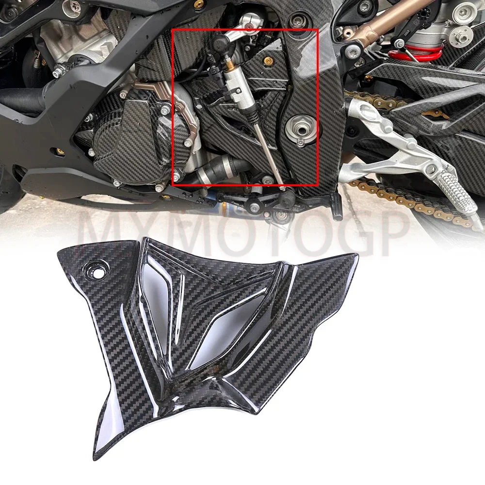 

Для BMW S1000RR 2019 2020 2021 2022 2023 S1000R 2021 + M1000RR крышка звездочки из углеродного волокна обтекатель аксессуары для мотоциклов