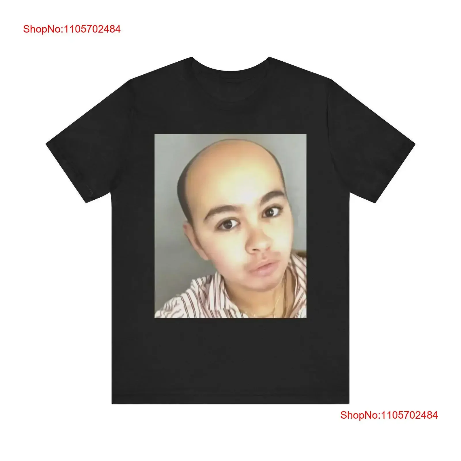 Enya Umanzor Bald T Shirt Funny Casual for Shirtns and Young Adults vintage Washed Comfortable Stretched streetwear Unisex