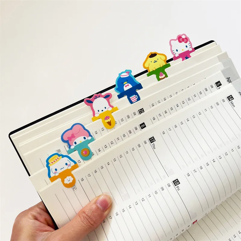 100 pcs/lot Sanrio Kawaii Animal Bookmark Cute Book Mark For Books School Office Supplies Stationery Gift