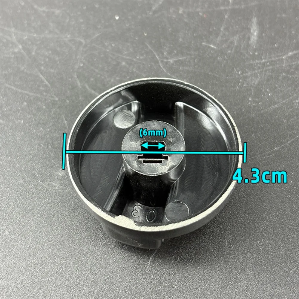1/2/6pcs Gas Stove Knob Ignition Control Button Replacement For Natural Gas Liquefied Gas Stoves Home Cooking Accessories