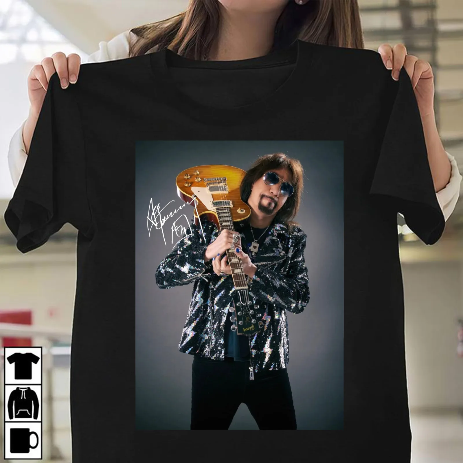 Ace Frehley Forever Remembered Rock Guitarist T Shirt