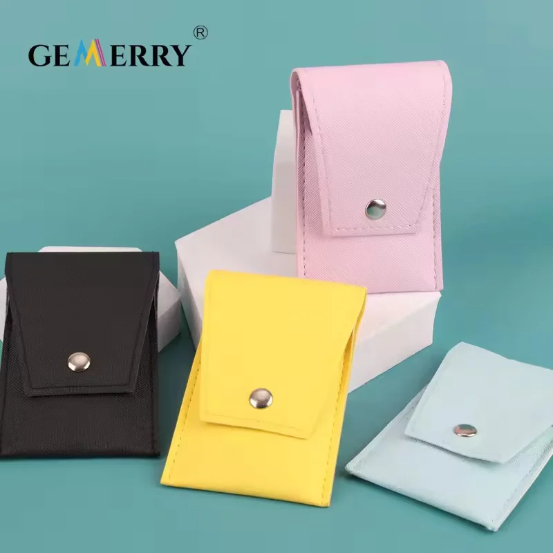 GEMERRY カラフルな眉毛 4 ピース/セットピンセットブラシツールステンレス鋼脱毛クリップメイクアップまつげエクステンションピンセット