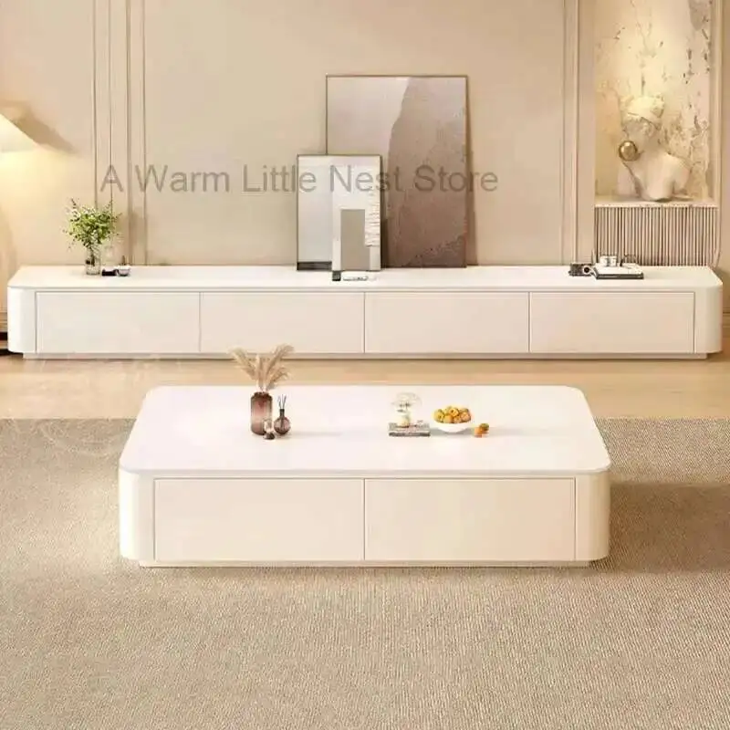 

Designer White Shelf Tv Stands Floor Speaker Organizer Storage Designer Tv Table Luxury Suporte Para Tv Chinese Style Furniture