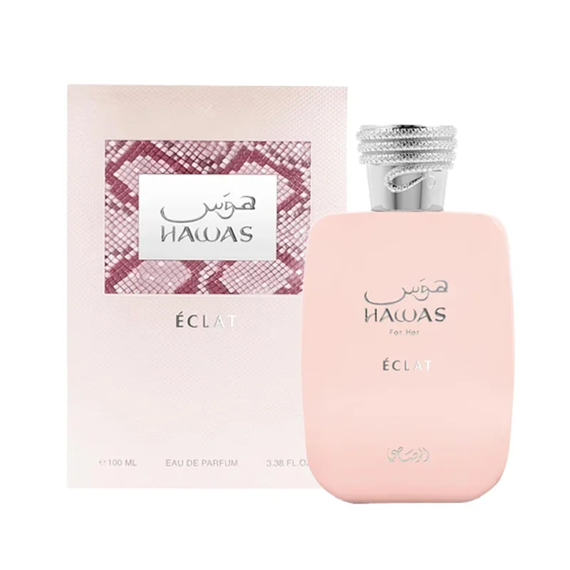 100 مللي سلسلة RASASI Hawas Eau de Parfum Spray العطور العربية الأصلية طويلة الأمد الأزهار فاكهي العطر كولونيا ماكياج
