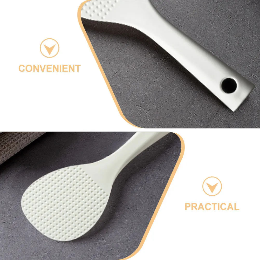 

Rice Spoon Heat-Proof Non-Stick Practical PP Material Kitchen Accessory for Scooping Cooking Serving