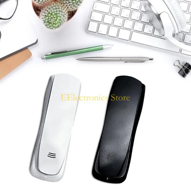 B03C Landline Telephone Corded Phone Wall Mountable Telephone Mini Size Landline