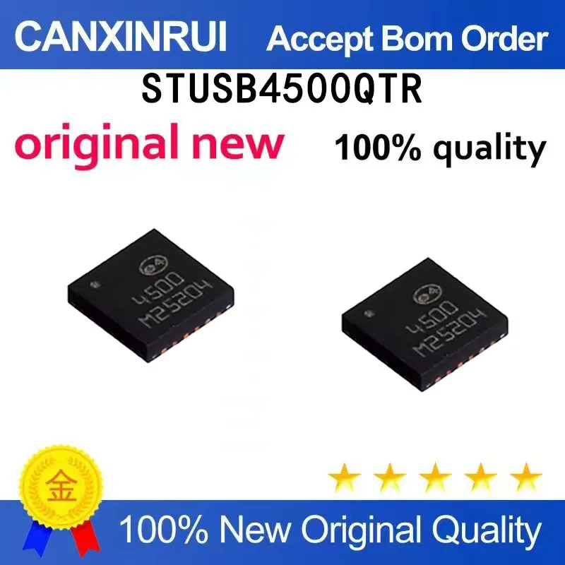 (5pcs-100pcs）Brand new original STUSB4500QTR packaged QFN-24 motherboard chip
