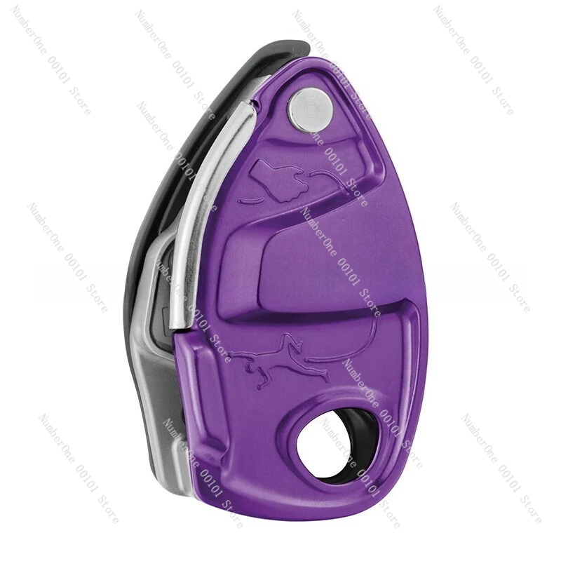 Outdoor aerial work equipment, climbing pioneer protection, descender, essential for mountaineering, auxiliary brake protector