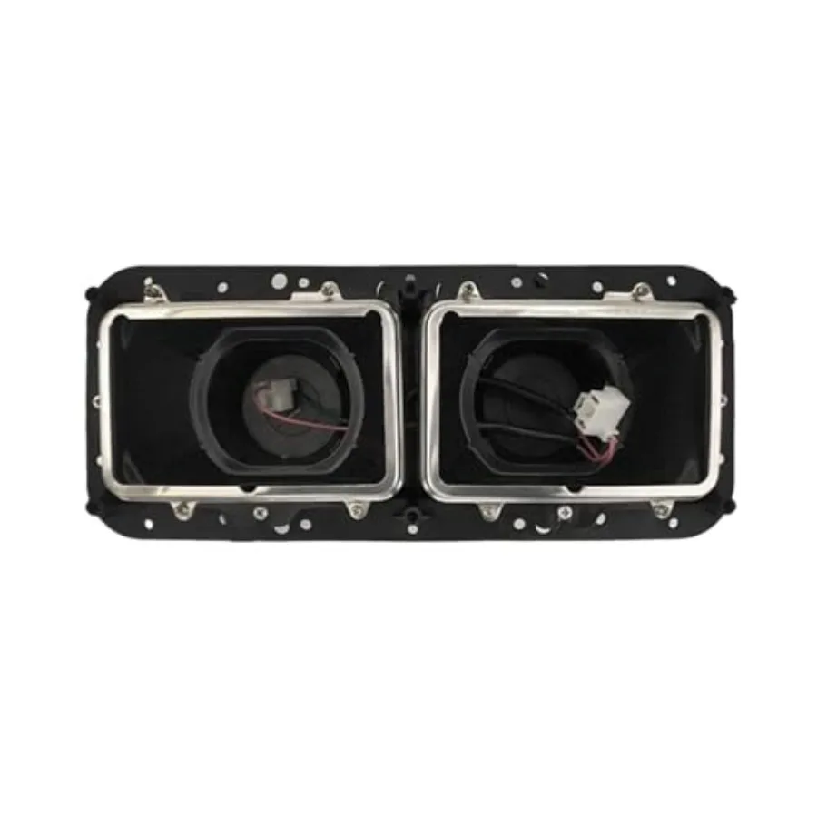 

Headlight Housing Base With Wire Harnesses Driver Side Compatible with Kenworth T400 T600 T800 W900 K100 C500. Peterbilt 378 37