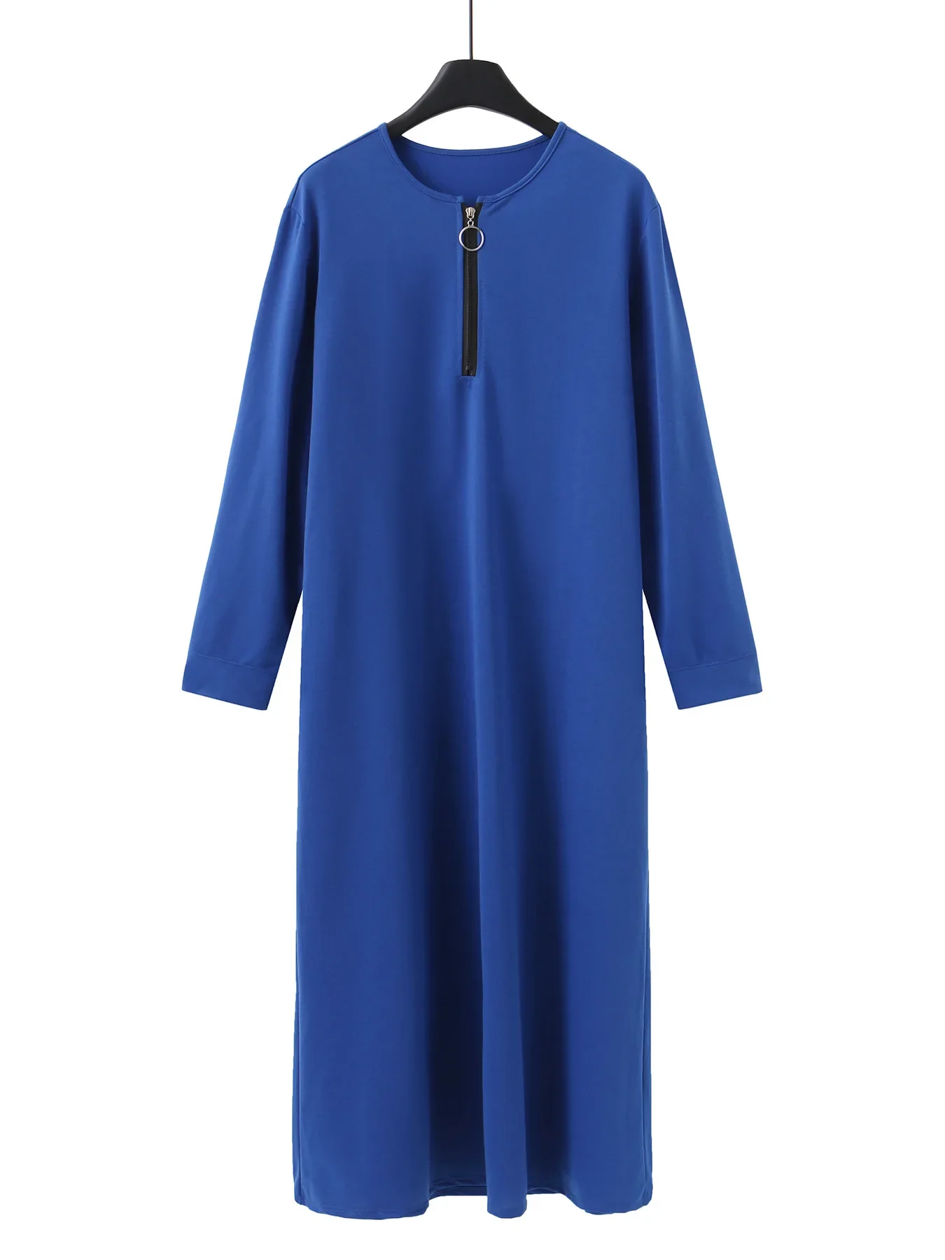 جديد مسلم الرجال كم طويل البلوز فستان عباية دافحة جوبا ثوب باكستان السعودية العربية قفطان الإسلام الملابس الصلاة رداء الأفغاني