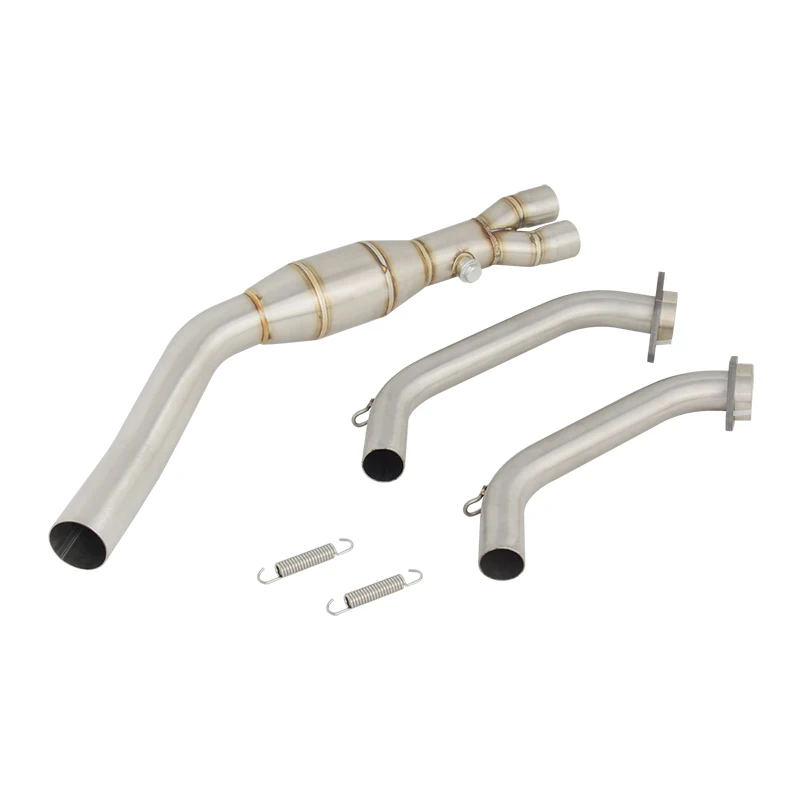 Slip On For SYM MAXSYM TL508 TL 508 2022 2023 Motorcycle Exhaust System Escape Front Mid Link Pipe Connect Original Muffler Moto