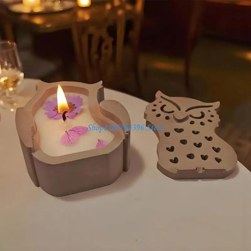 

Силиконовая плесень силиконовой формы совы для проектов DIY.