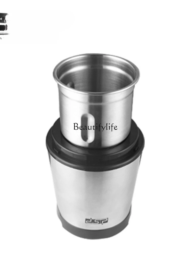 Household Small Mini Stainless Steel Coffee Grinder Automatic Grinding