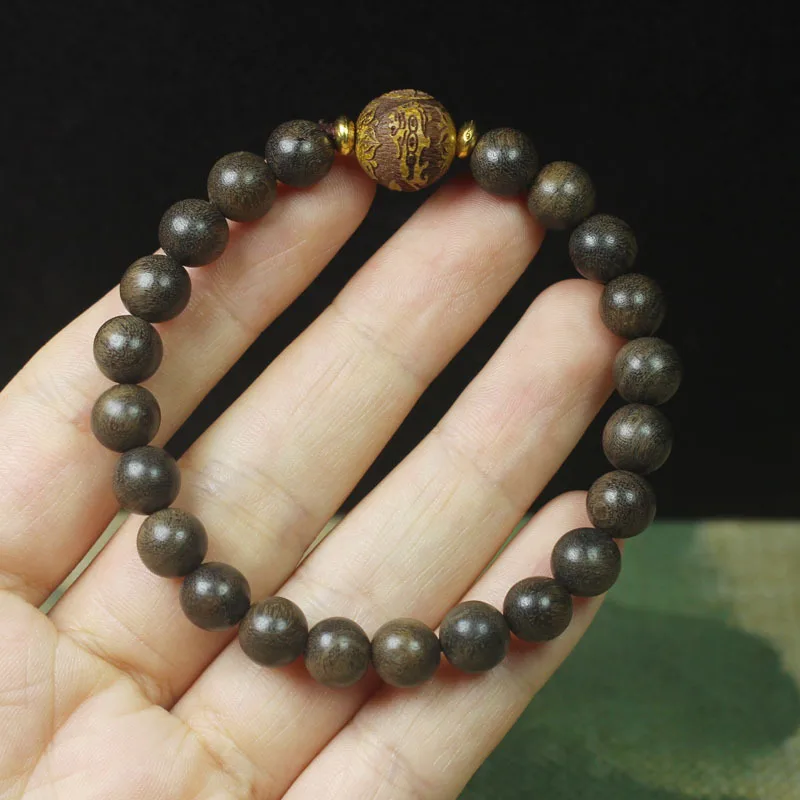 8mm Buddha Beads Rosary Plum Blossom Type Women's National Style Collectables-Autograph Bracelet Bracelet Jewelry