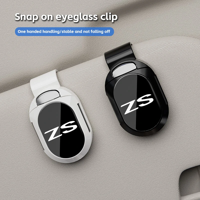 

Sunglasses Holder Clamp Car Sun Visor for MG ZS Trophy Motors MG GS MG5 6 7 Gundam 350 Parts TF GT hector HS car Accessories