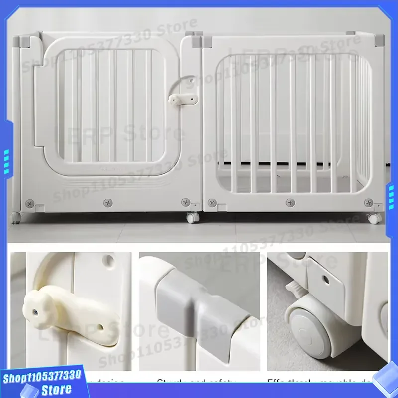 Baby Safety Fence Movable Plastic Playpen for Toddlers Kids Indoor Playground Gate Child Protection Barrier Nursery Guard