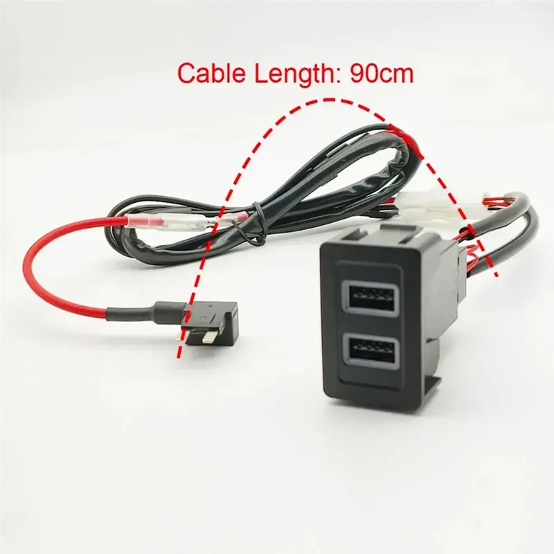 A82M-USB Fast Charging Car Adapter Socket 12V Dual Interface For SX4 Swift Vitara New Alto Accessories - view 6