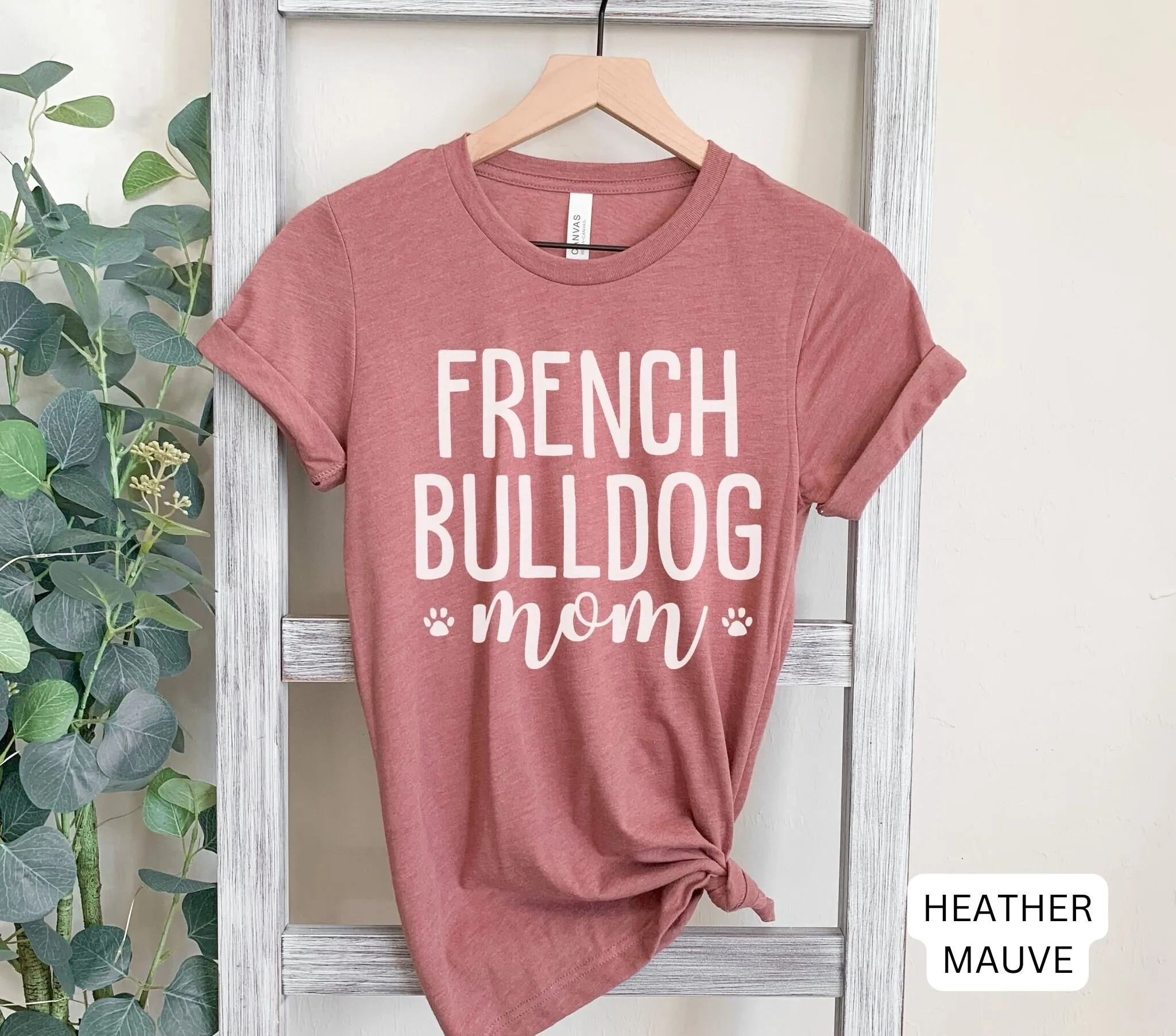 French Bulldog Mom Frenchie T Shirt Dog Mama Puppy Present