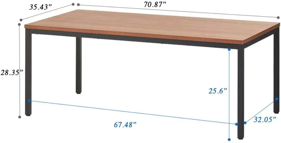 BEST BOARD-Mesa grande para escritório em casa, mesa de computador, mesa de jantar, estação de trabalho de escrita resistente