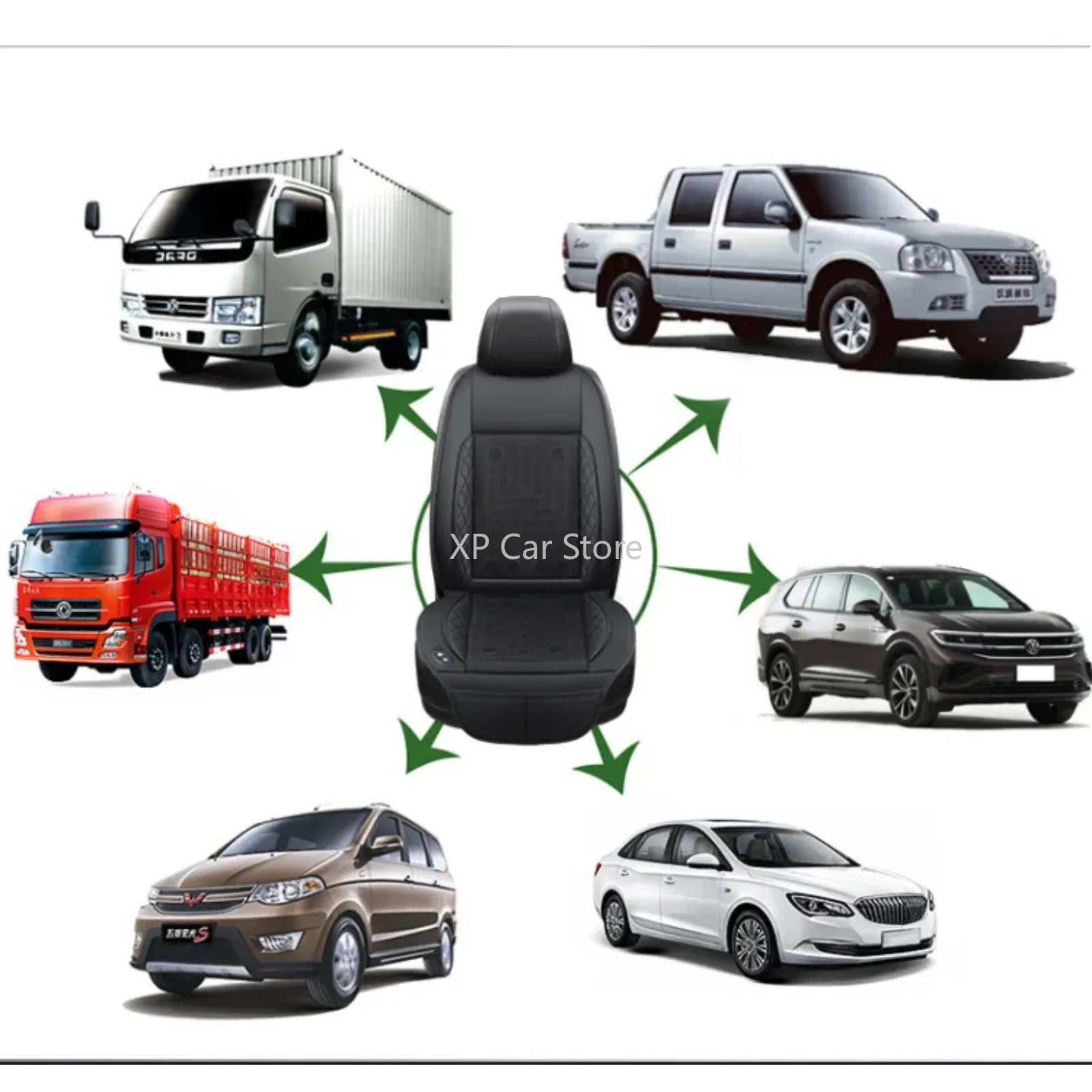 

12 В/24 В подушка для автомобильного сиденья, дышащие автомобильные чехлы, сиденья с кондиционером, универсальный вентиляционный чехол для сиденья, выдувной автомобиль, летняя крутая