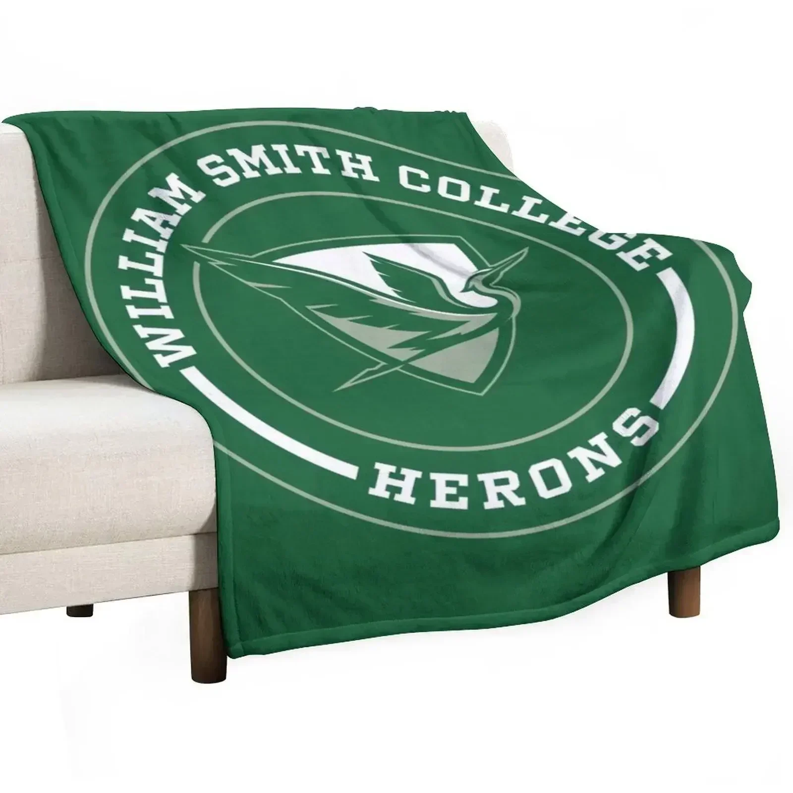 

William Smith College - Circle Throw Blanket Extra Large Throw Sofa Throw Thermal Plaid Blankets