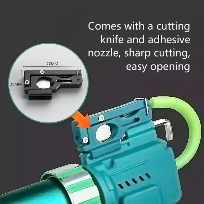 【HG】Cutting Nozzle Folding Duckbill Cutting Knife For Glass Glue Structure Glue Beauty Sewing Glue Cutting Pressing