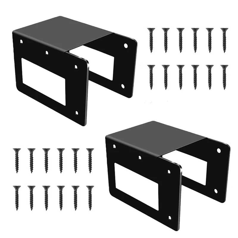 

A03F-Adjustable Firewood Racks Heavy Duty Log Storage Solution Bracket Kit Indoor And Outdoor Use