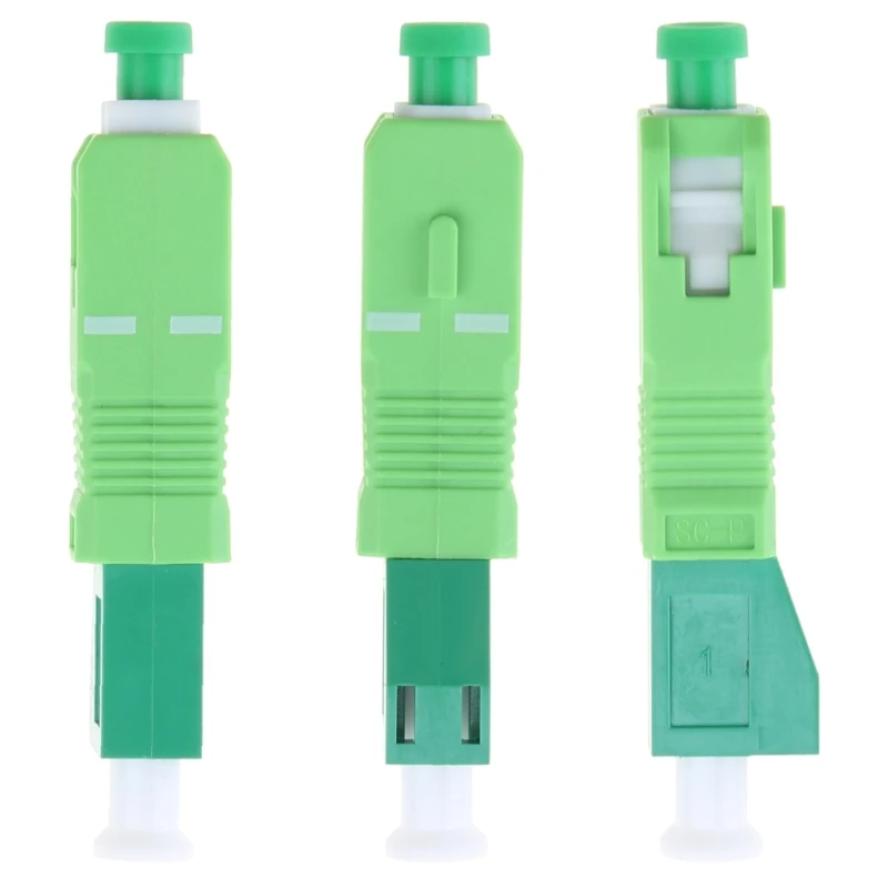 

SC/for APC to LC/UPC SC Male to LC Female Hybrid Fiber Optic Adapter Fiber Connector Singlemode Optical Adapter Accessor