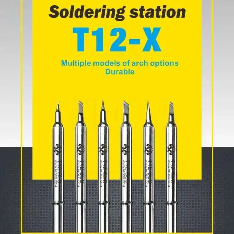 OSS T12X Soldering Station 24V 5A 72W Power 5S Heat Up 6S Melt Tin With T12 Tips For PCB Repair Phone Board Welding Repair Tools