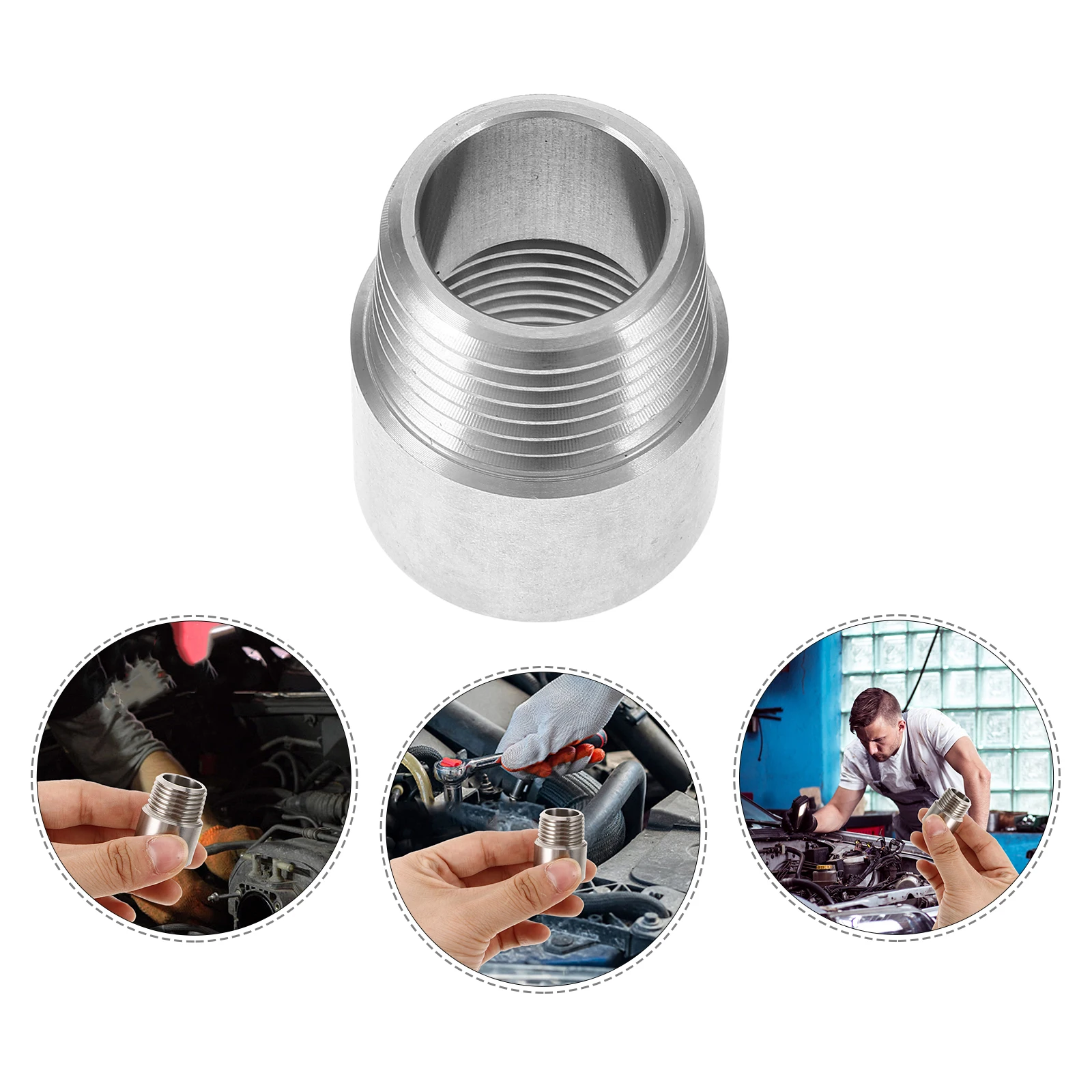 

Stainless Steel Pipe Fitting Connector 1 2 NPT Male Female Shower Arm Extension Coupling Adapter for Pipe System