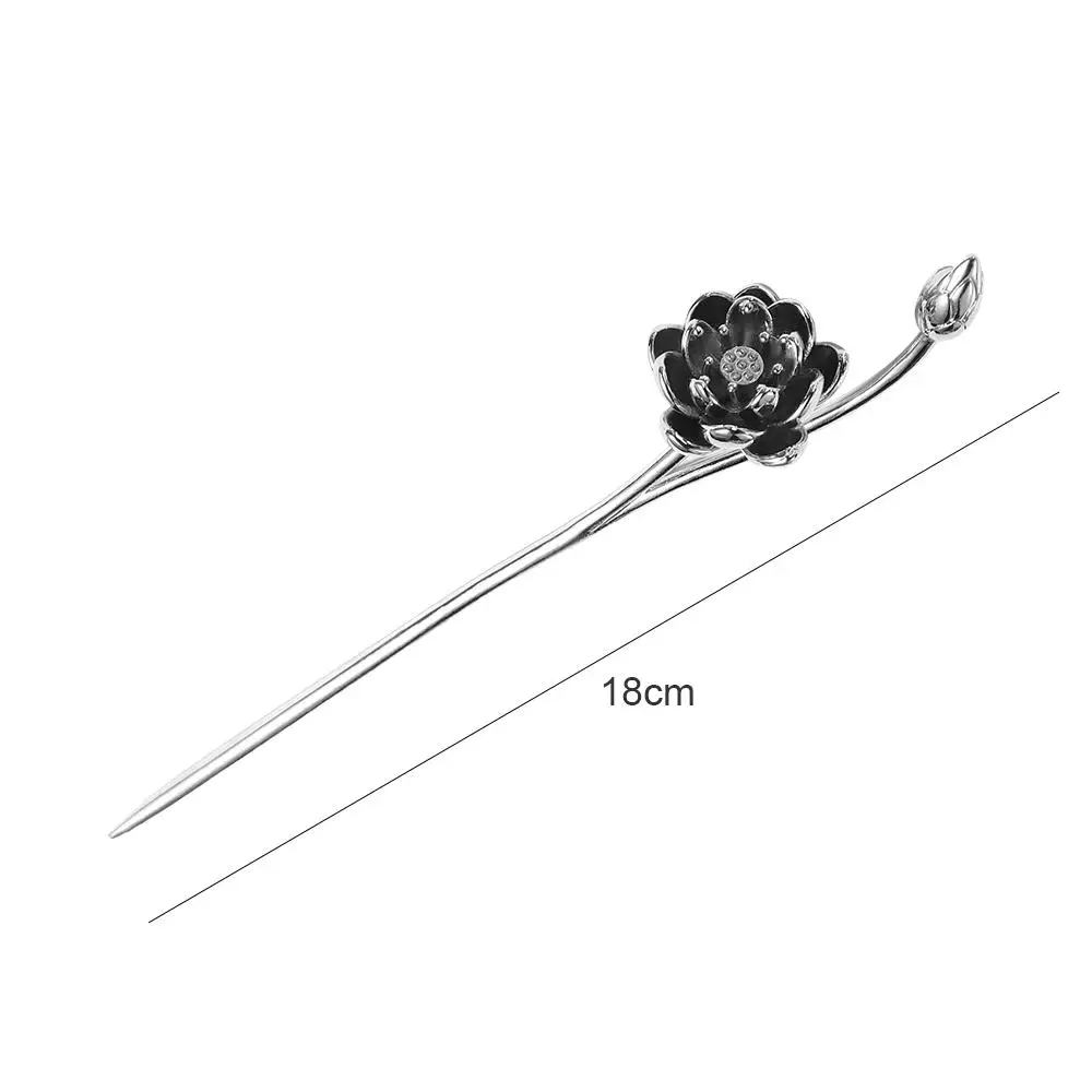 

Design Tool Cheongsam Flower Ancient Headwear Chinese Style Headwear Hanfu Hair Sticks Metal Hairpin Ancient Style Hairpin
