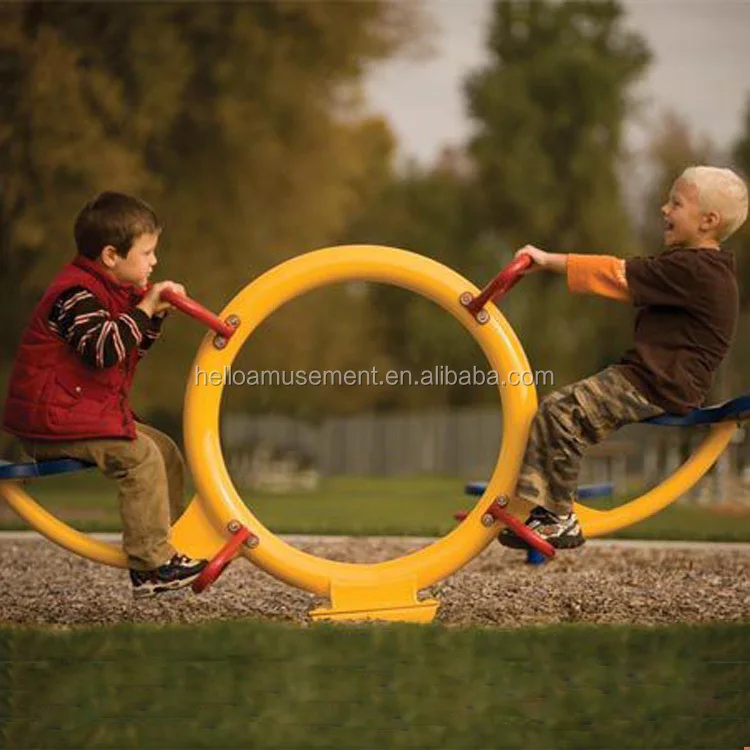 Kindergarten Garden New Toys Children Outdoor Playground Seesaw For Wholesale