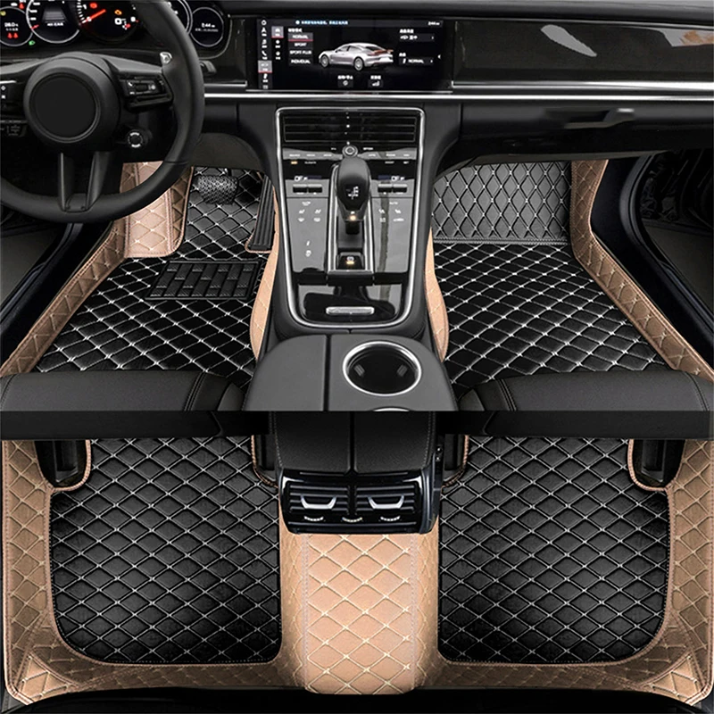 

WZBWZX Custom Leather Car Floor Mat 100％ For MG All Models MG ZT-T ZR ZT TF Auto Auto Accessories Car-Styling Car Accessories