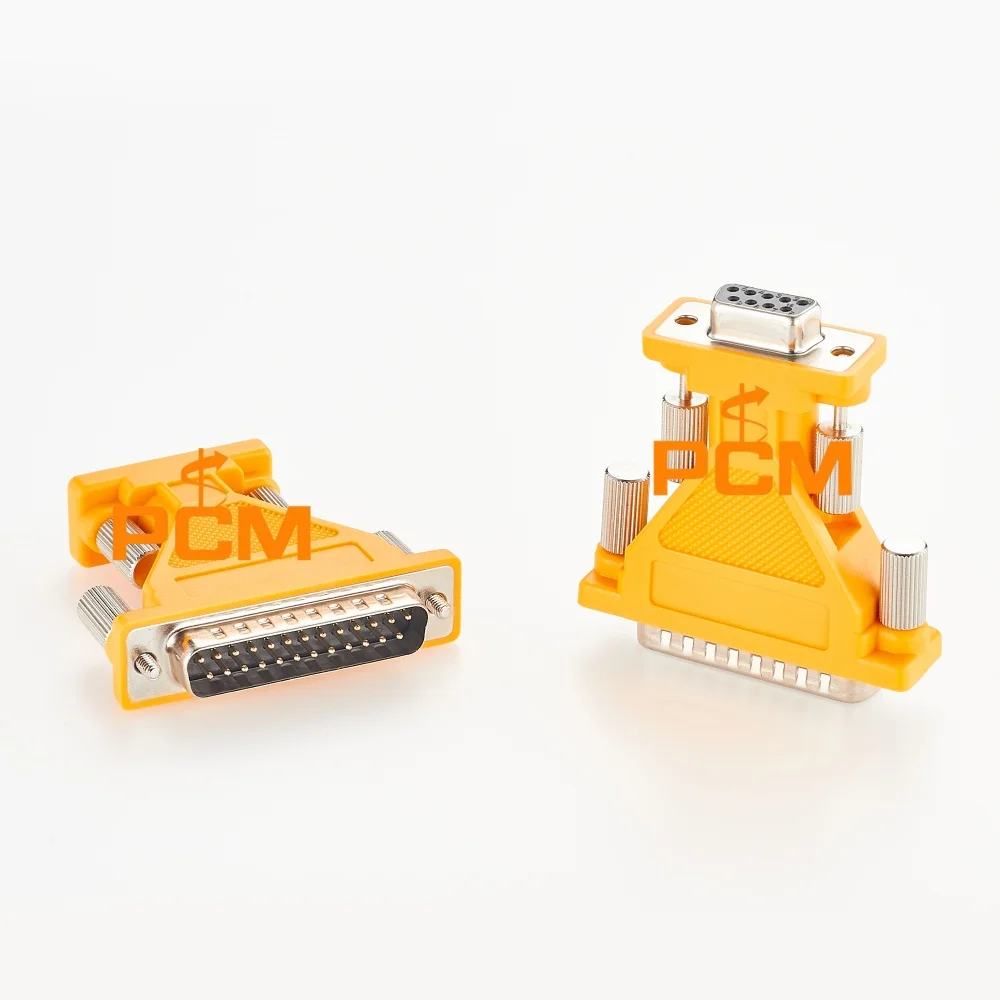 DB25 Stecker auf DB9 Buchse D-Sub Serieller Adapter RS232 Konverter Geschlechtsumsetzer Steckverbinder für PLC PC Modem POS Industrieausrüstung – Detail 2