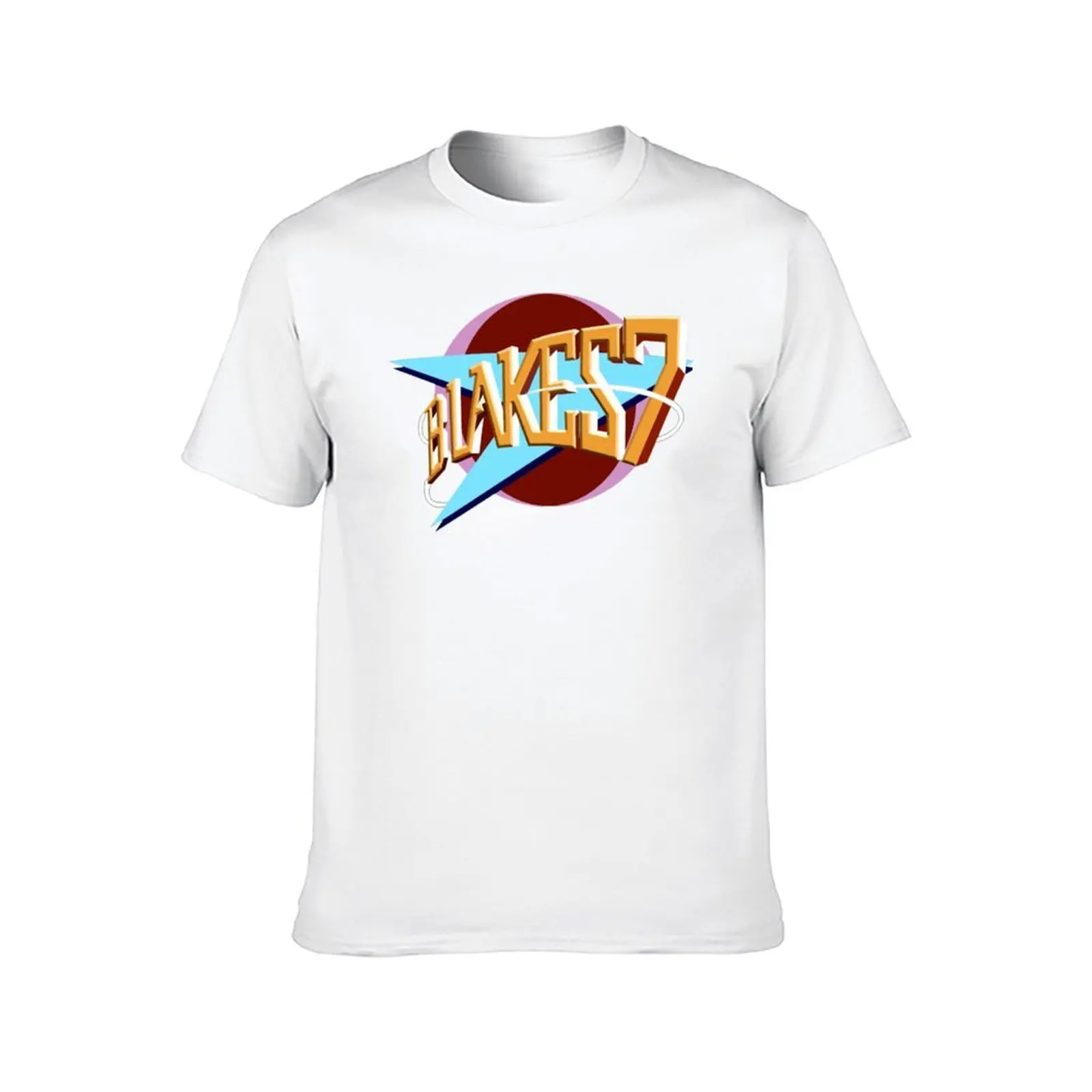 Blakes 7 Logo T-Shirt t shirt men 100% cotton luxury brand man t shirt heavy cotton T-Shirt