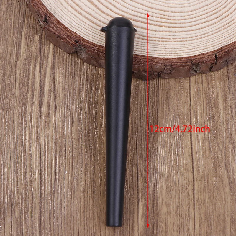 Tubo de plástico cônico de 120mm, tubo de cigarro cônico de plástico de uma peça, tubo de cigarro de armazenamento à prova de umidade