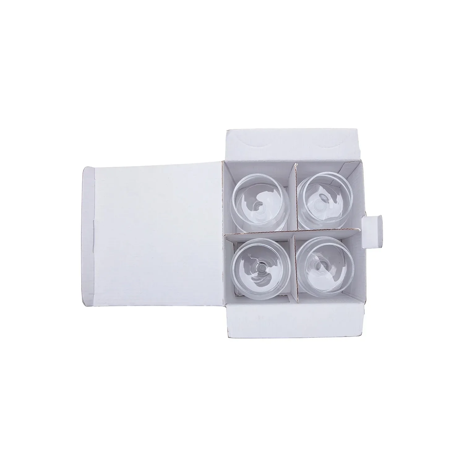 แก้วไวน์แดงบานใส 4 แพ็คพร้อมก้าน – ชุดเครื่องดื่มหรูหรา 17 ออนซ์