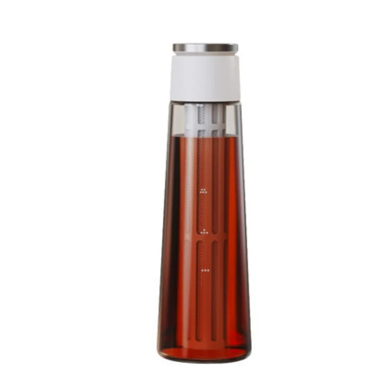 

Ice Cone Cold Brew Bottle Household Cold Brew Coffee Pot Glass Pot Coffee Cold Brew Machine 600ml Cold Brew Machine with Filter