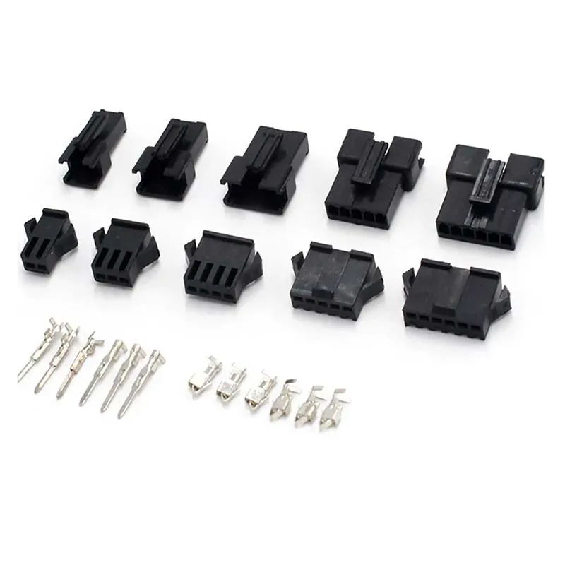 20Set Connectors SM2/3/4/5/6/7/8/9/10 Pin Pitch 2.54MM Female and Male Housing + Terminals SM-2P SM-2R SM2.54