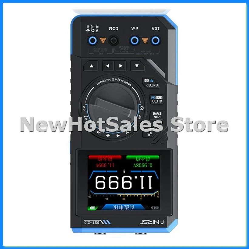 -210 Multimeter 3 in 1 Electronic Repair Detection Tool 19999 Counts 10MHz with Oscilloscope Signal Generator-VVBC
