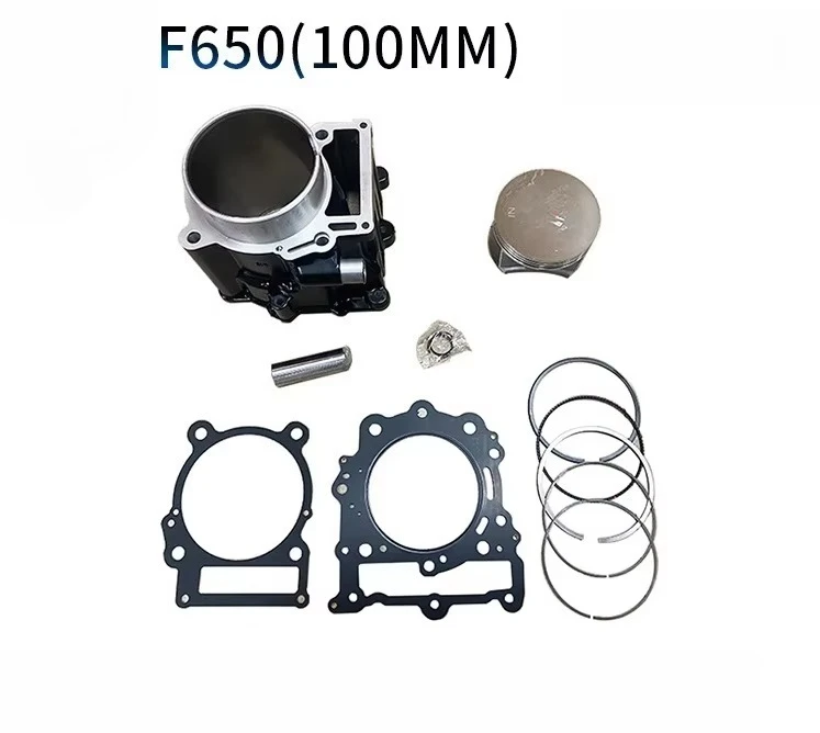 Motorcycle cylinder kits suitable for F650, F650GS, F650CS, and cylinder kits with 100mm pistons. Torque cycling spare parts