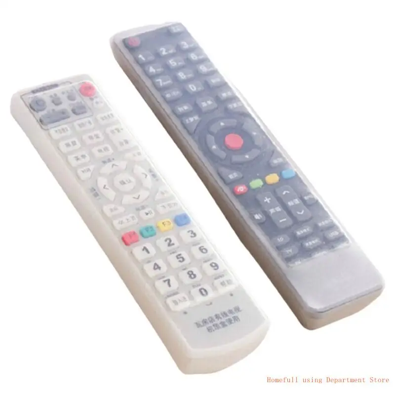 

Transparents Silicones Sleeve Protects Remotes in Homes with Kids or Pet